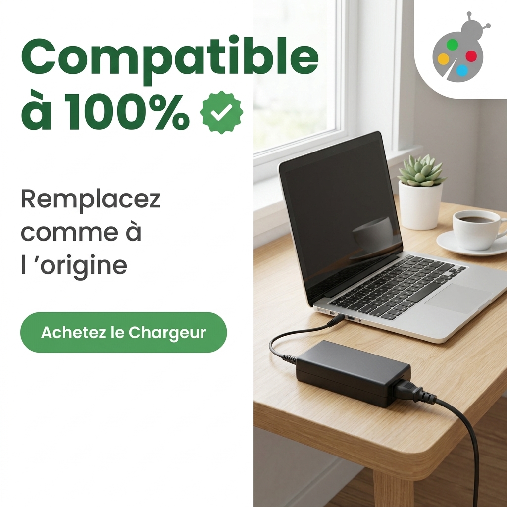 Chargeur ordinateur portable toshiba satellite p100 461