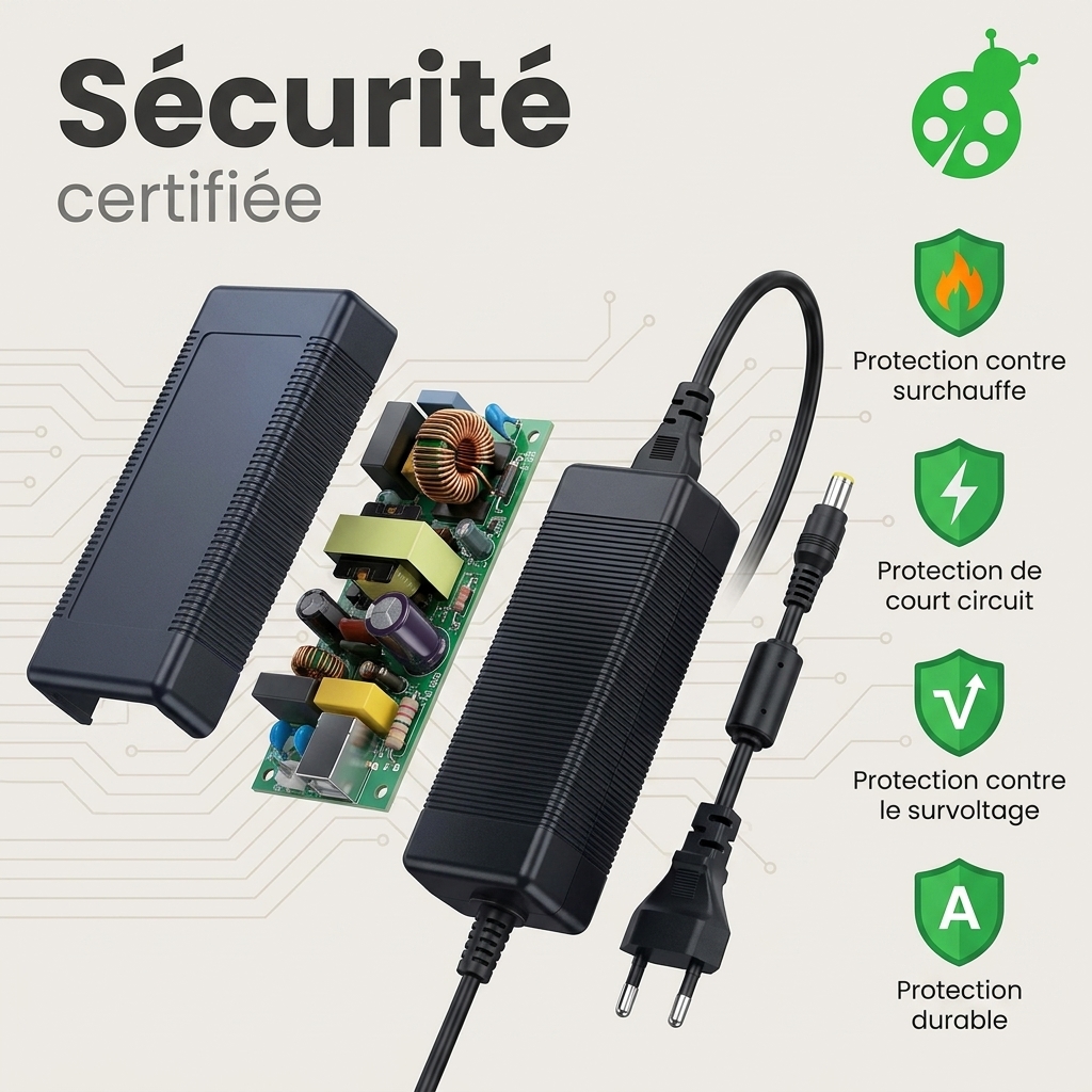 Chargeur ordinateur portable acer travelmate 614