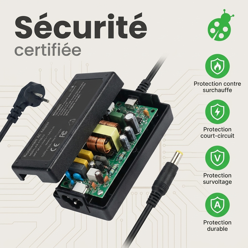 Chargeur ordinateur portable asus m8