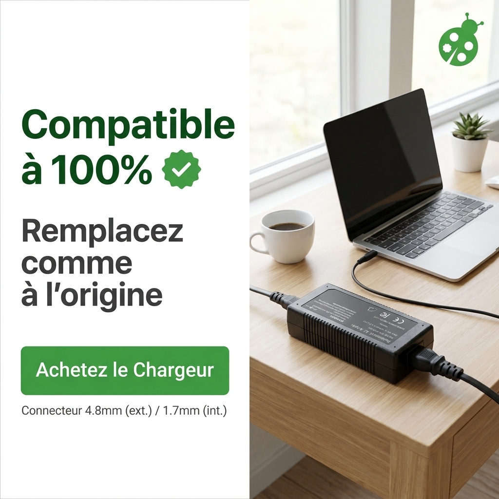 Chargeur ordinateur portable asus m8