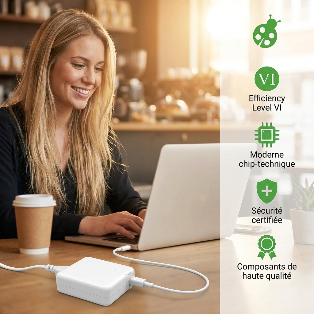 Chargeur ordinateur portable apple ibook g4 14 m9848ll/ a
