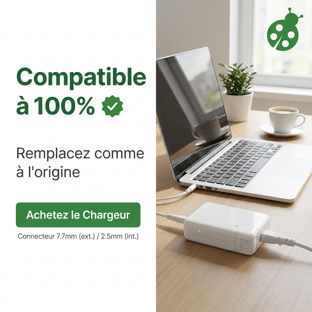 Chargeur ordinateur portable apple ibook g4 14 m9848ll/ a