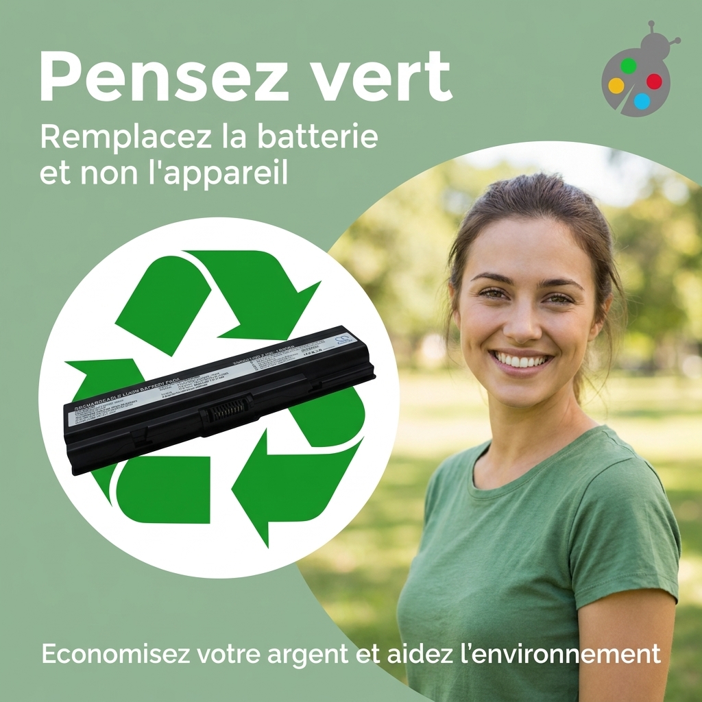 Batterie ordinateur portable toshiba satellite l500 1ur