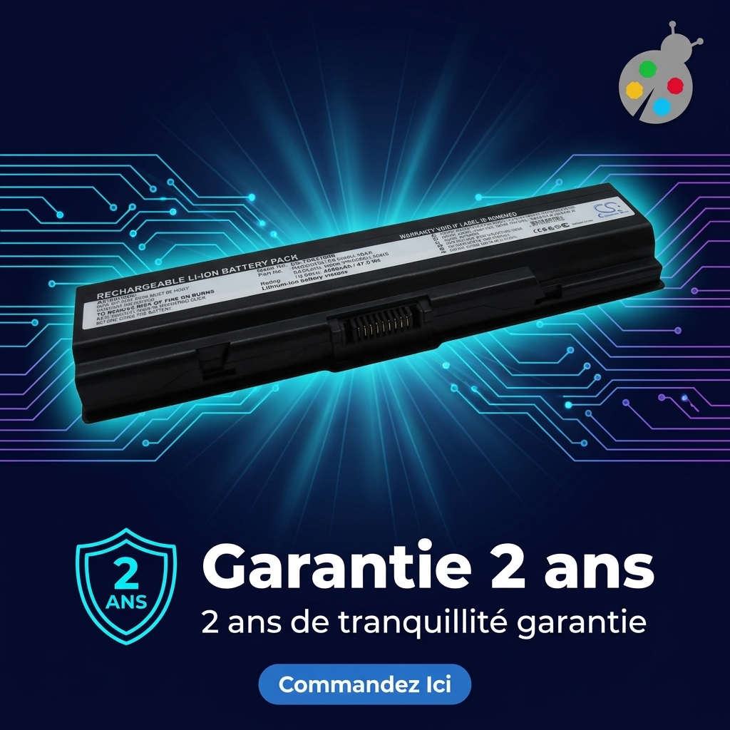 Batterie ordinateur portable toshiba satellite l500 1ur