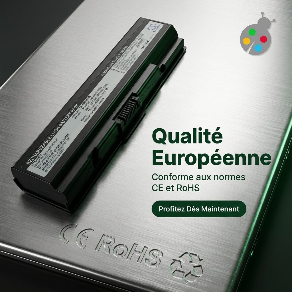 Batterie ordinateur portable toshiba satellite l500 1ur