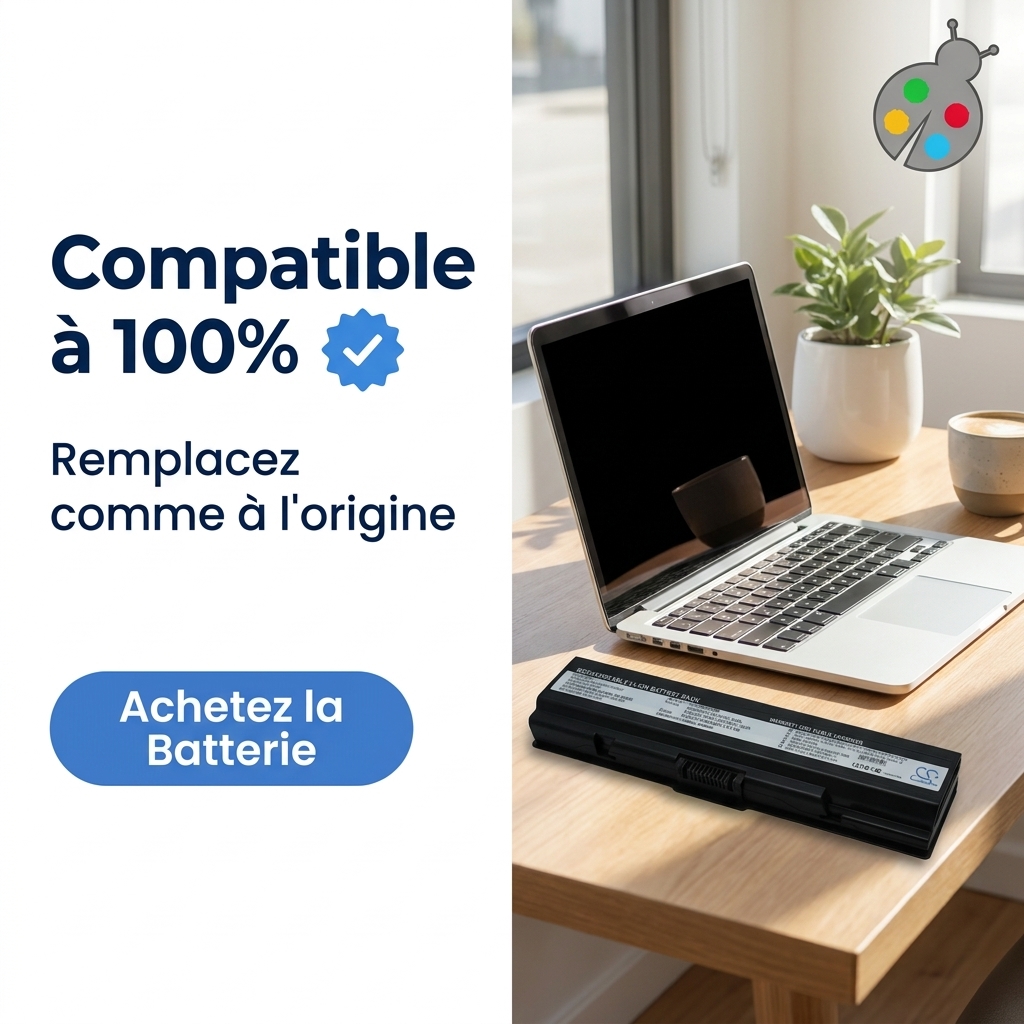Batterie ordinateur portable toshiba satellite l500 1ur