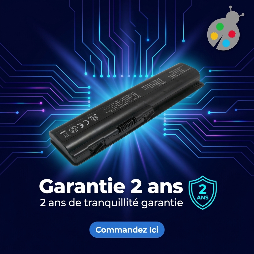Batterie ordinateur portable hp pavilion dv6