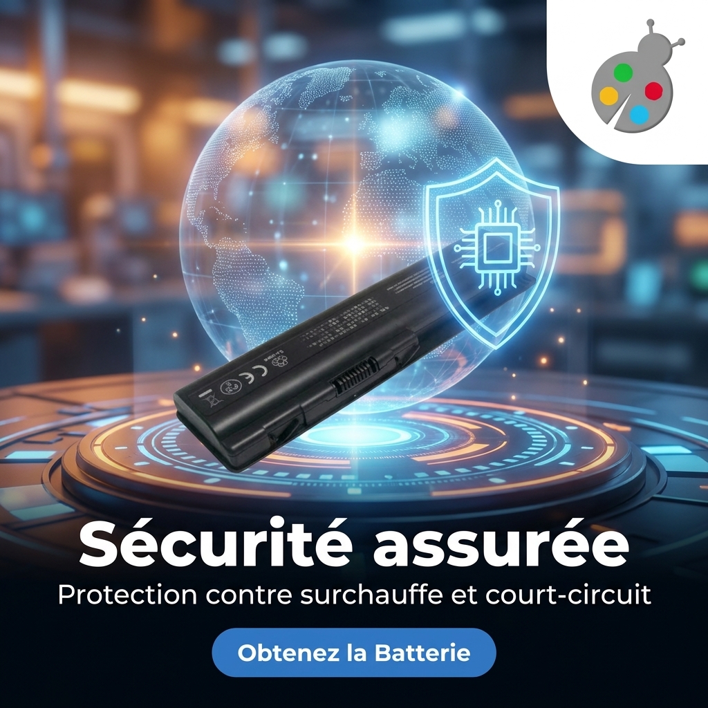 Batterie ordinateur portable hp pavilion dv6