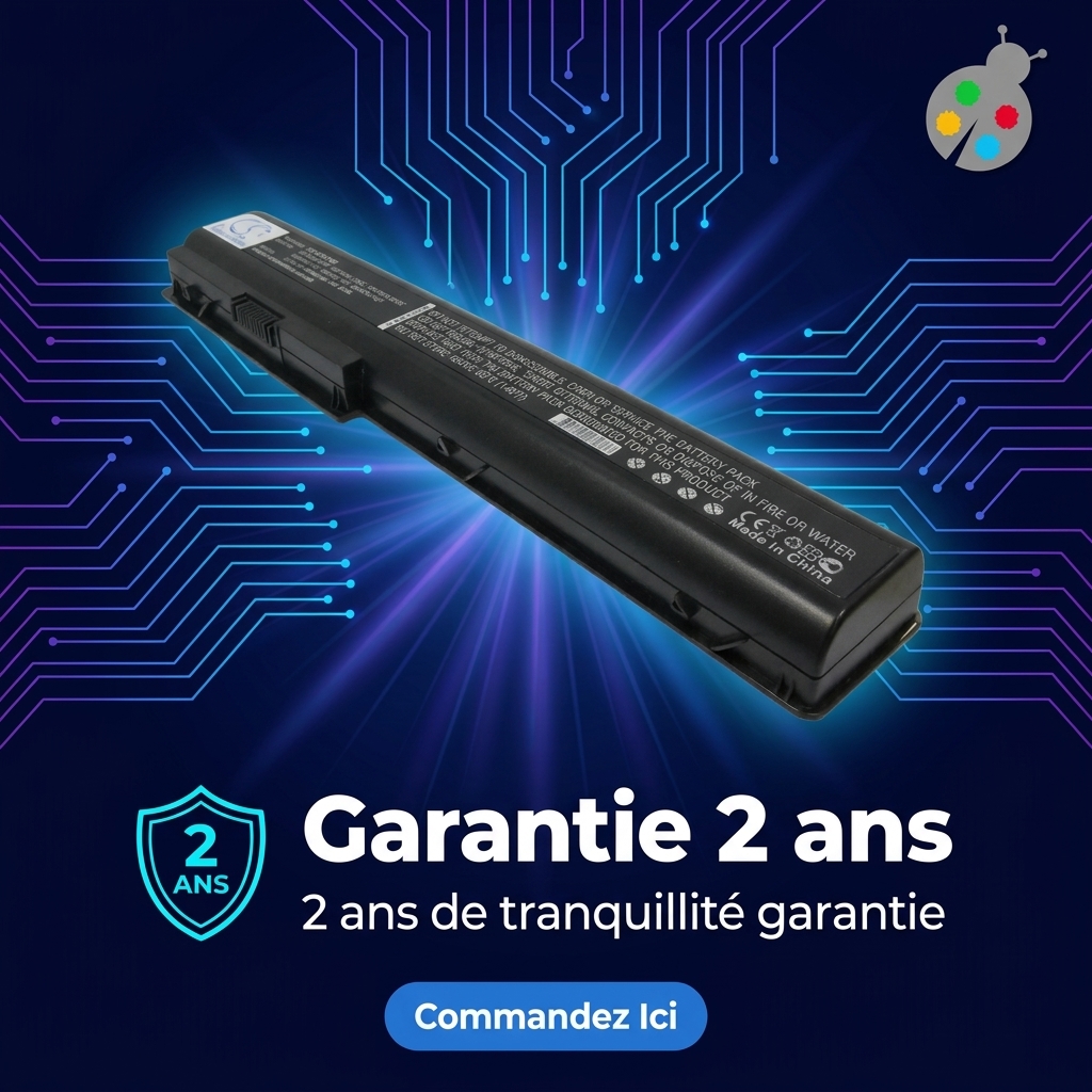 Batterie ordinateur portable hp pavilion dv7 1002xx