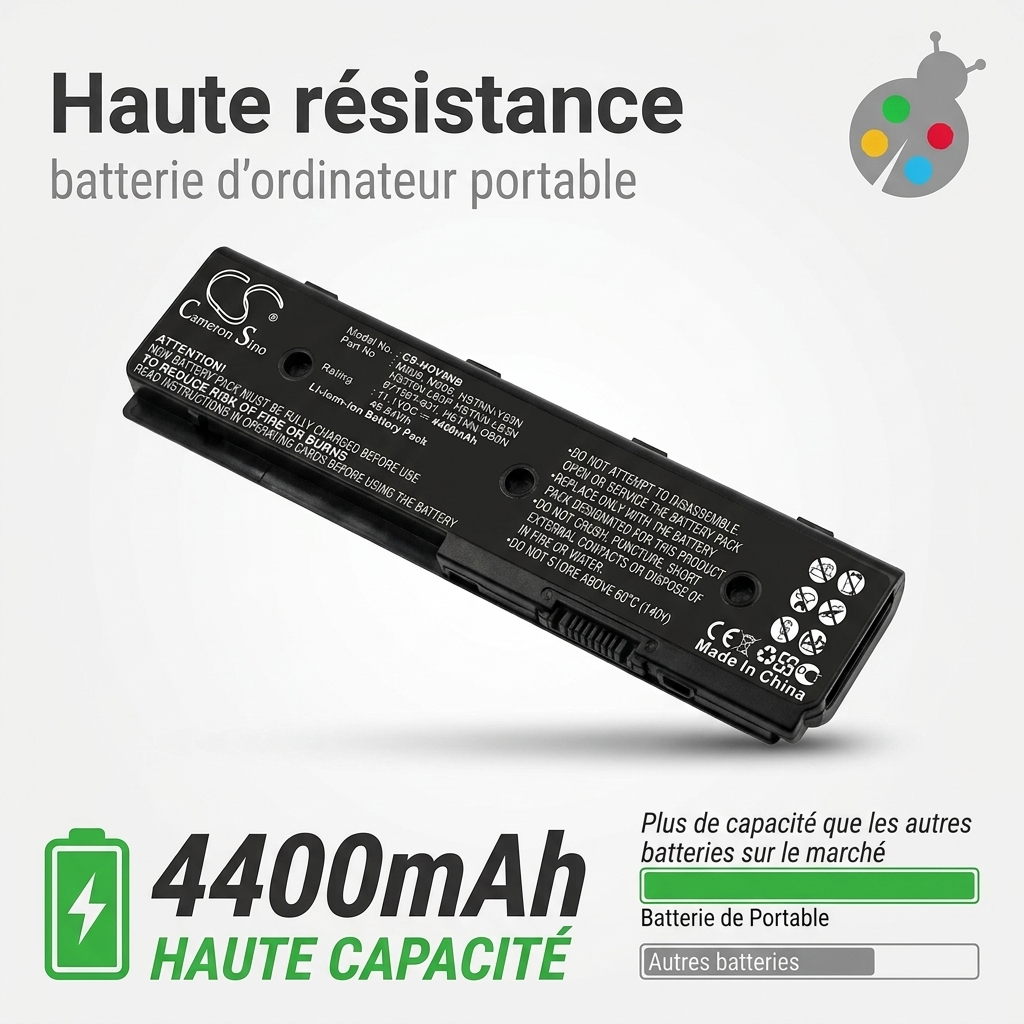 Batterie ordinateur portable hp pavilion dv6 7071sf