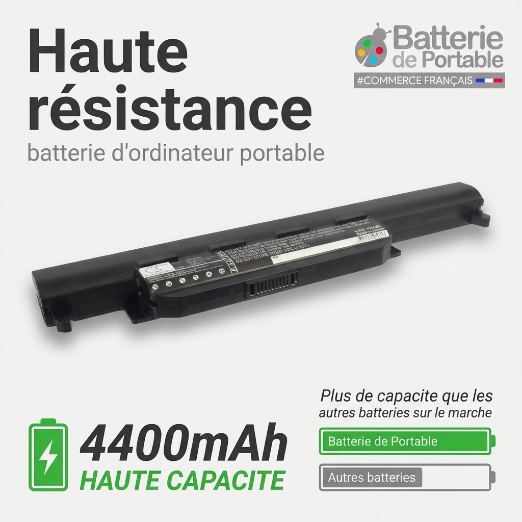Batterie ordinateur portable asus p2710ja t2032g