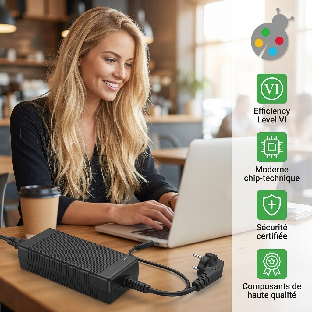 Chargeur ordinateur portable hp  sleekbook 15 b154sf