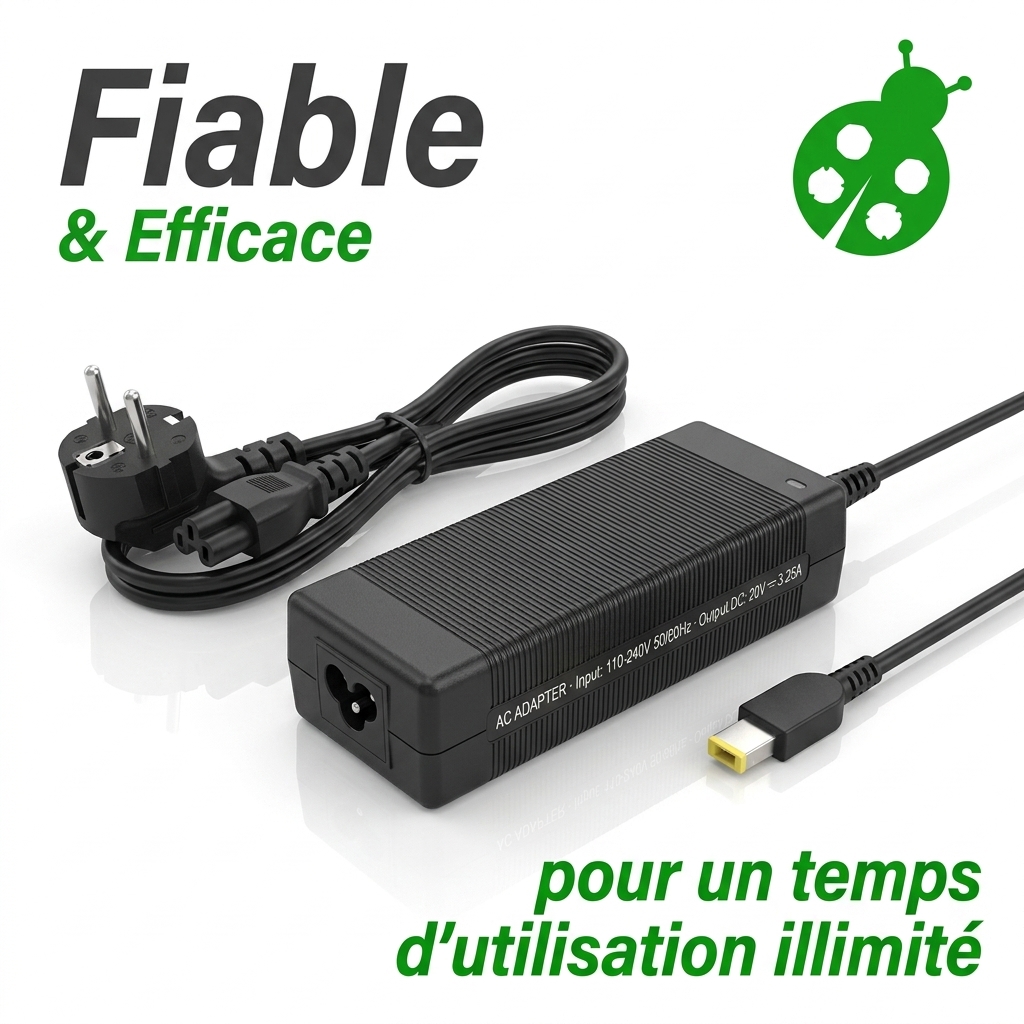 Chargeur ordinateur portable lenovo ideapad 720 15ikb (81ag0037ge)