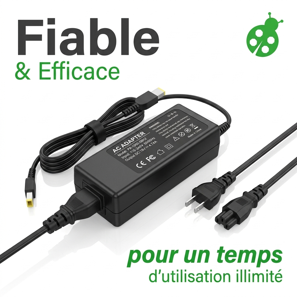 Chargeur ordinateur portable lenovo thinkpad x1c yoga carbon