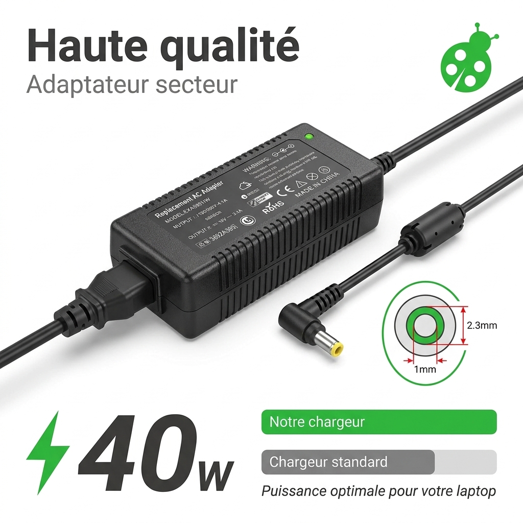 Chargeur ordinateur portable samsung chromebook 303c