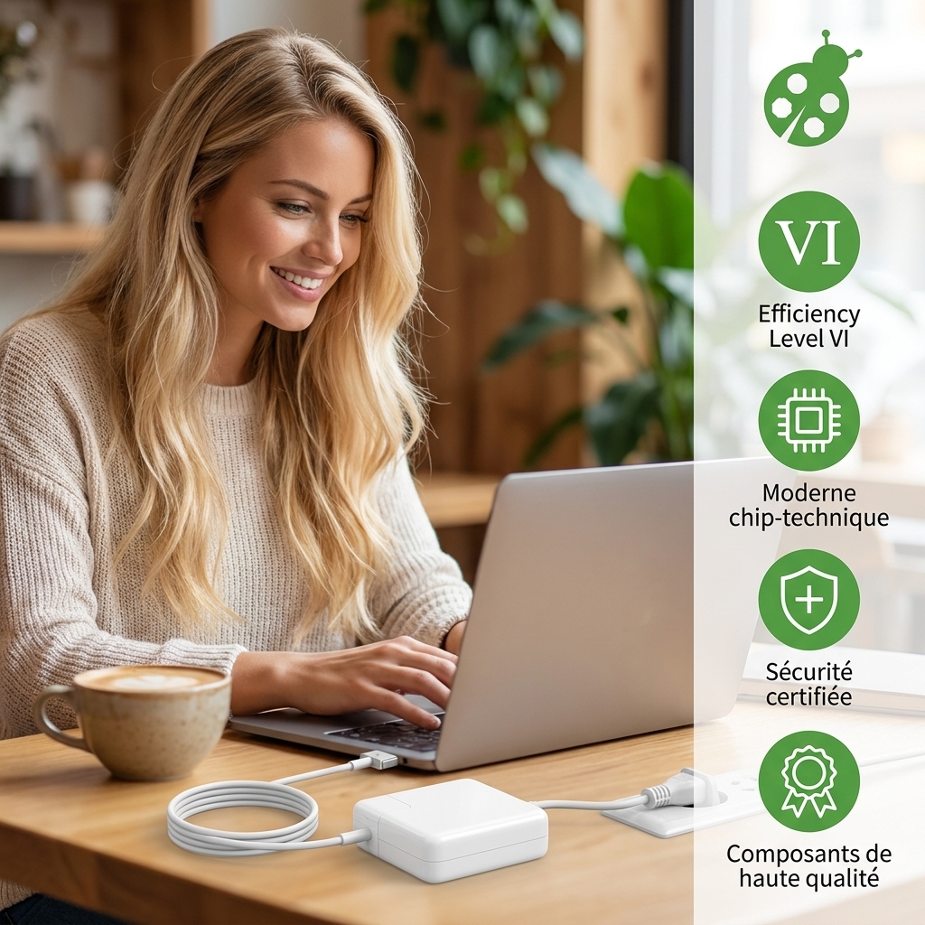 Chargeur   macbook air 13 début 2014