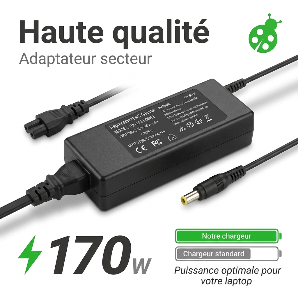 Chargeur ordinateur portable ibm thinkpad x61s
