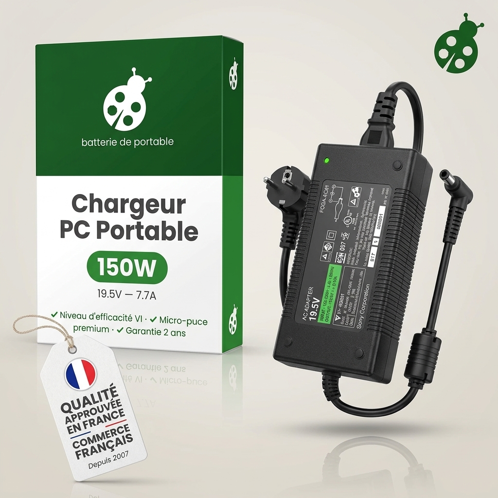 Chargeur sony pcg 81312m