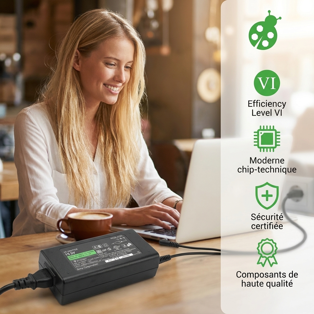 Chargeur ordinateur portable sony pcg 81312m