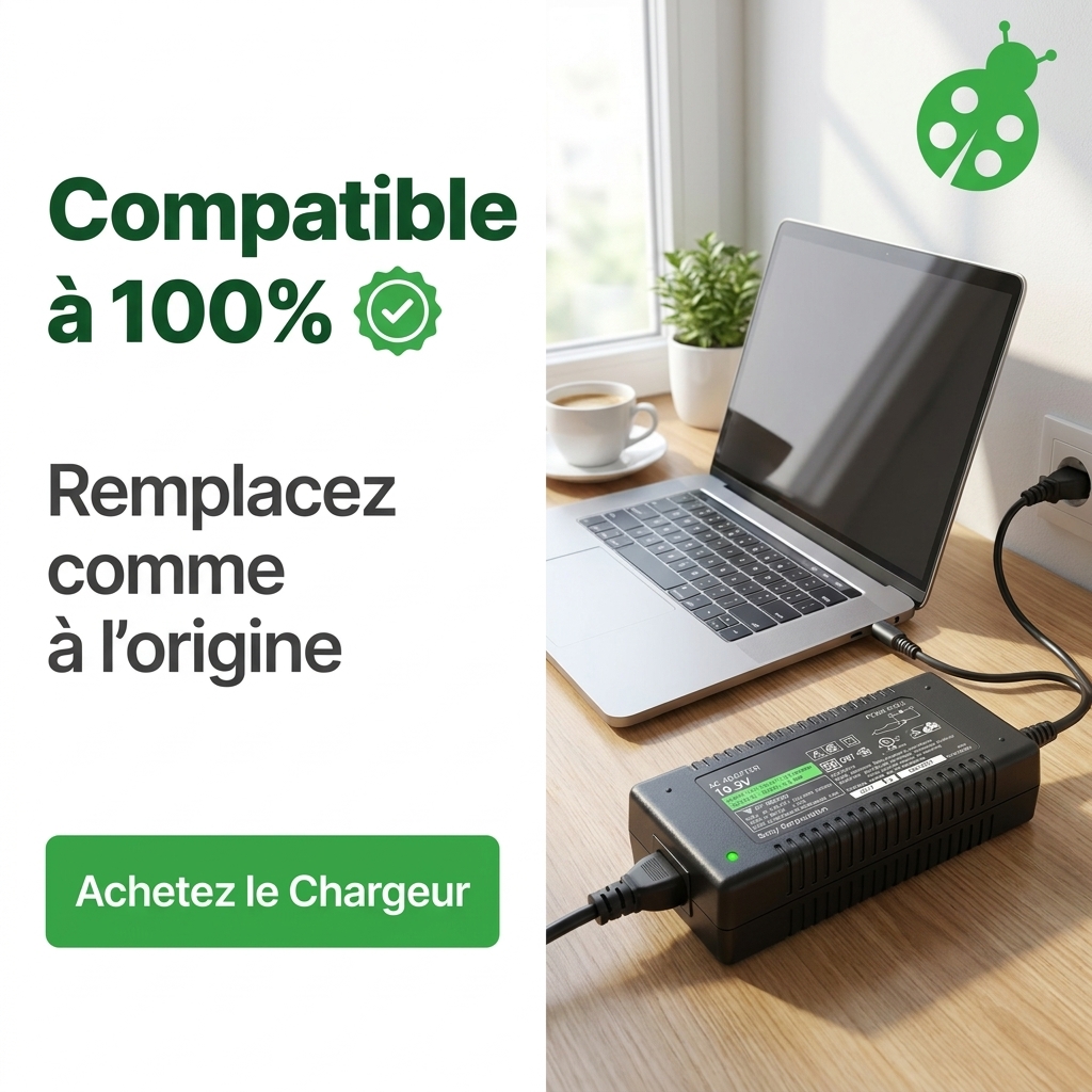 Chargeur ordinateur portable sony pcg 81312m