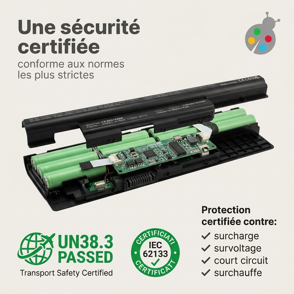 Batterie ordinateur portable dell inspiron 5737