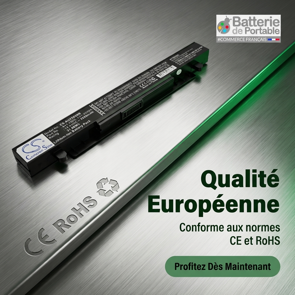 Batterie ordinateur portable asus x552m