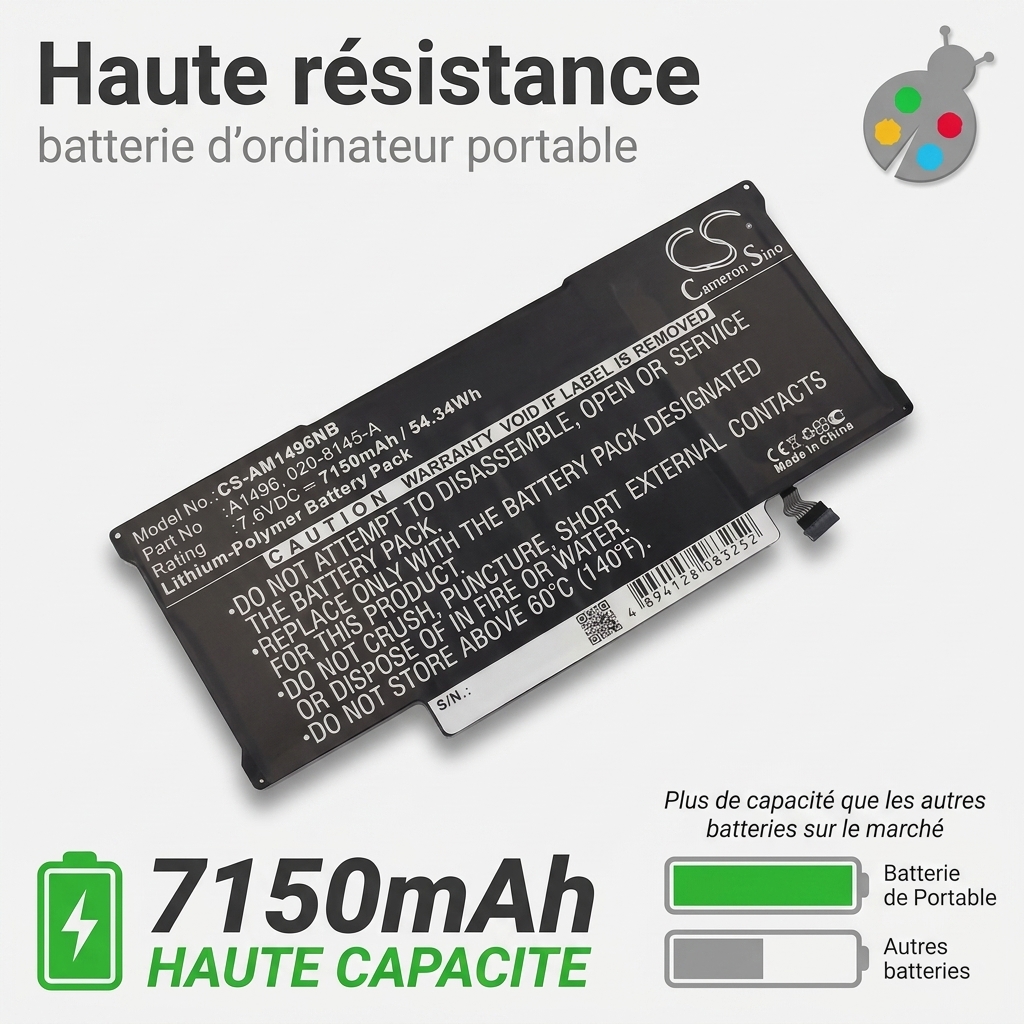 Batterie   macbook air 13 début 2014