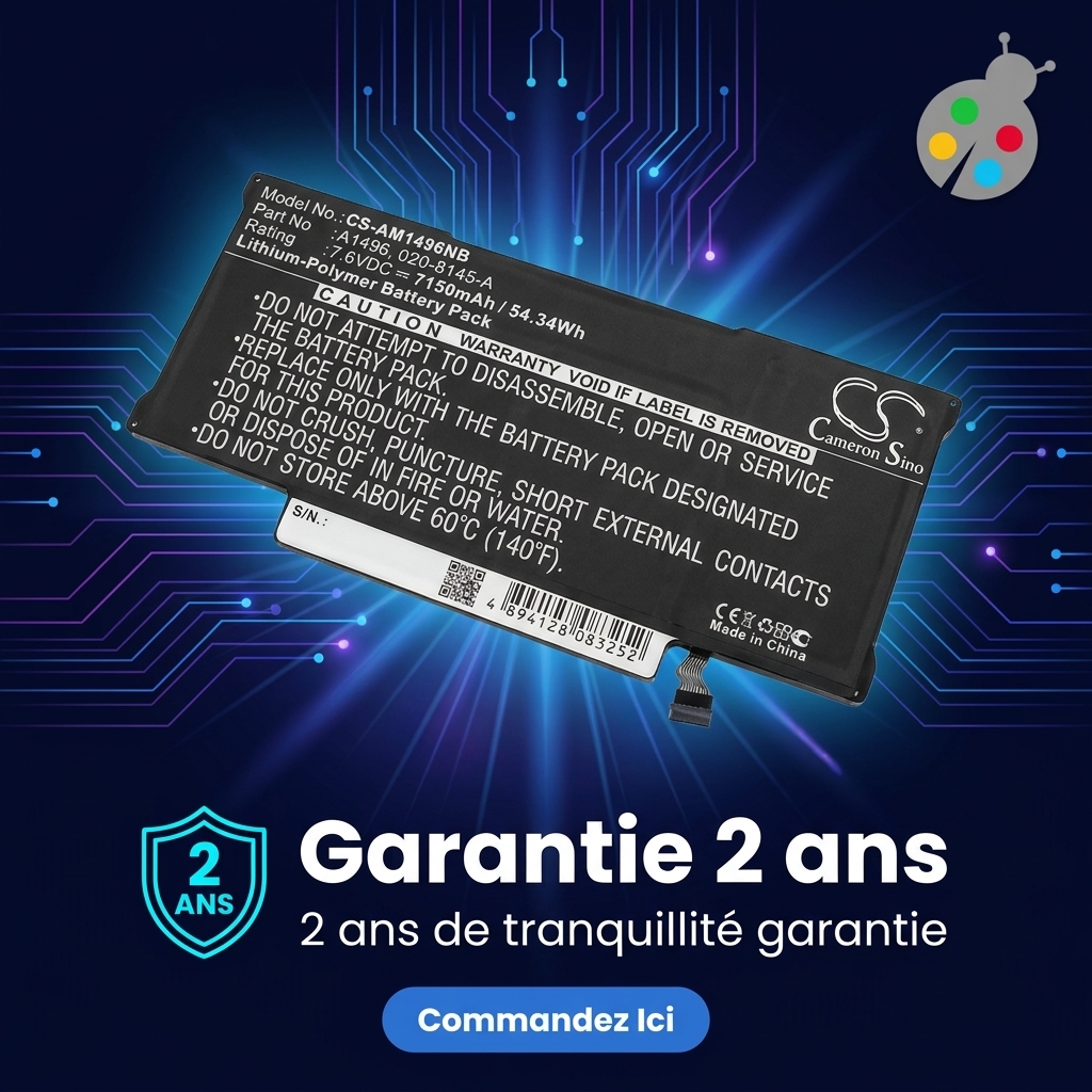 Batterie   macbook air 13 début 2014