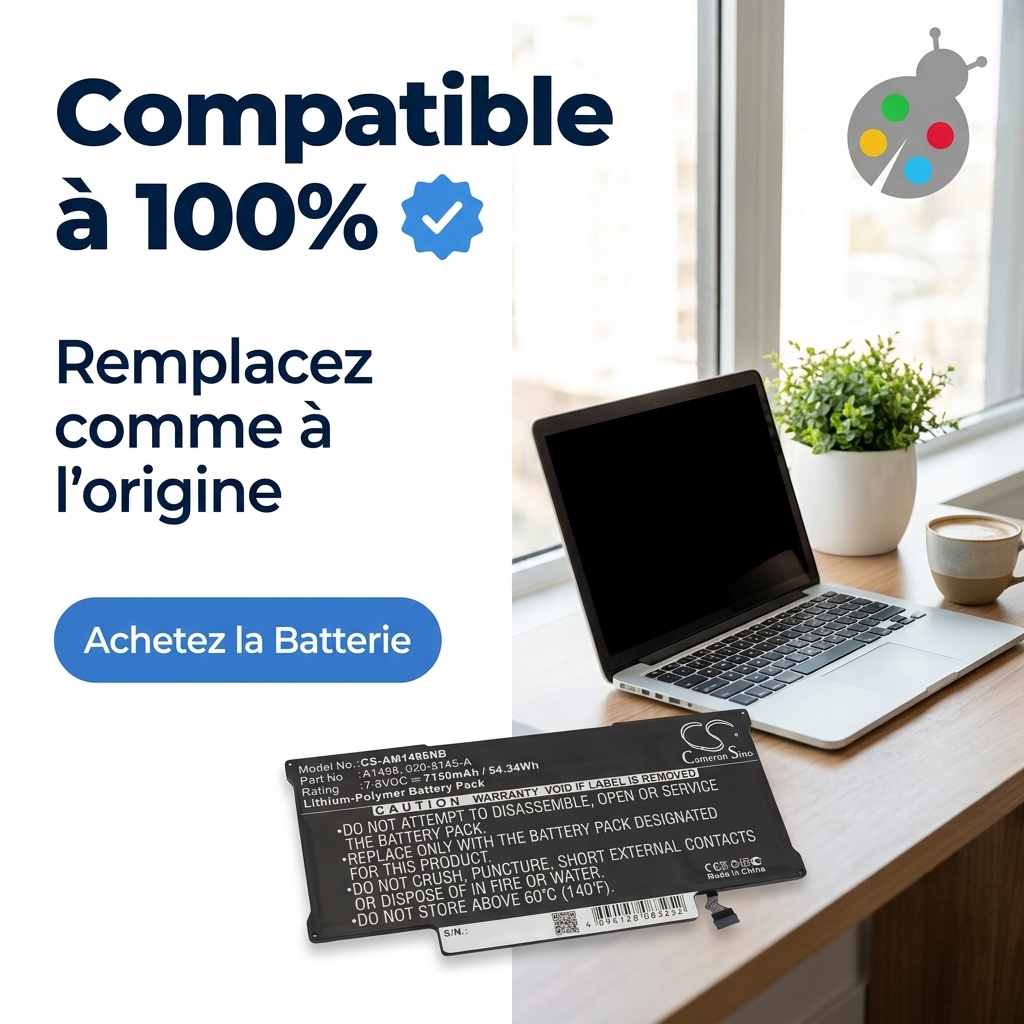 Batterie   macbook air 13 début 2014