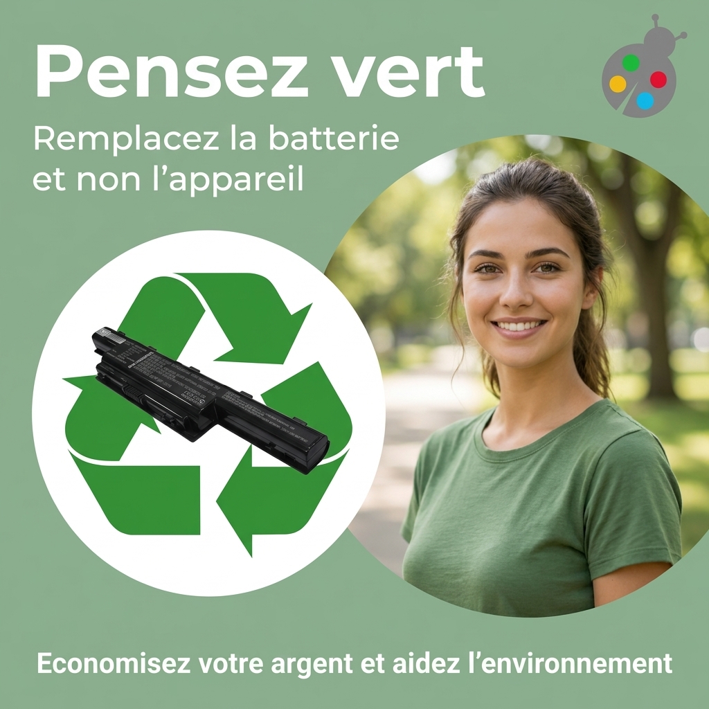 Batterie ordinateur portable acer emachines e732