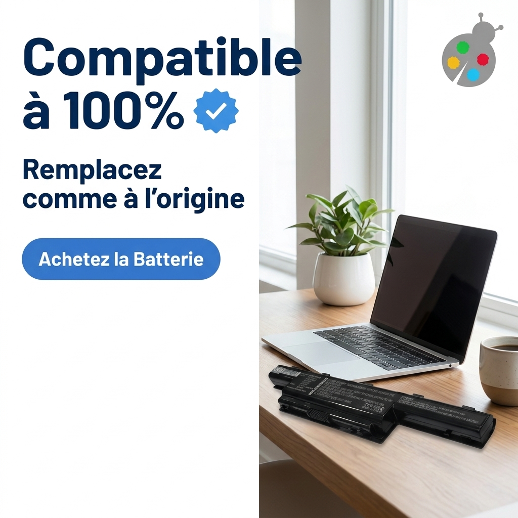 Batterie ordinateur portable acer emachines e732