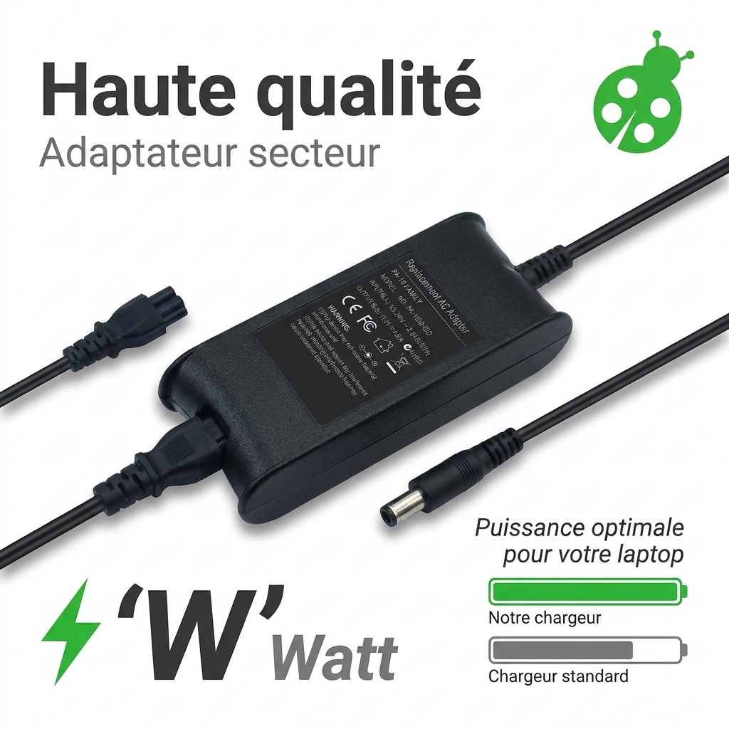 Chargeur ordinateur portable dell vostro 3750