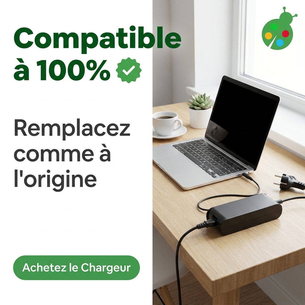 Chargeur ordinateur portable dell vostro 3750