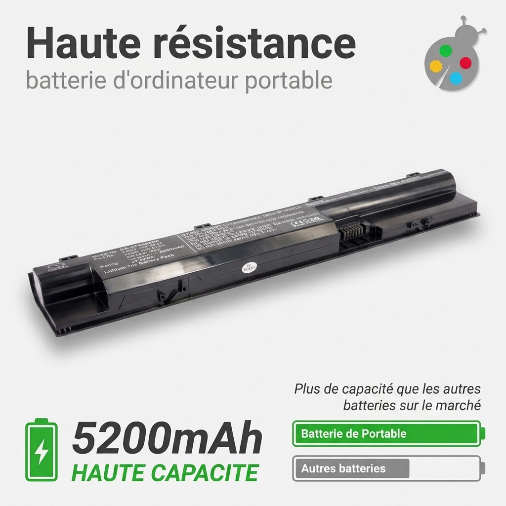 Batterie ordinateur portable hp probook 450