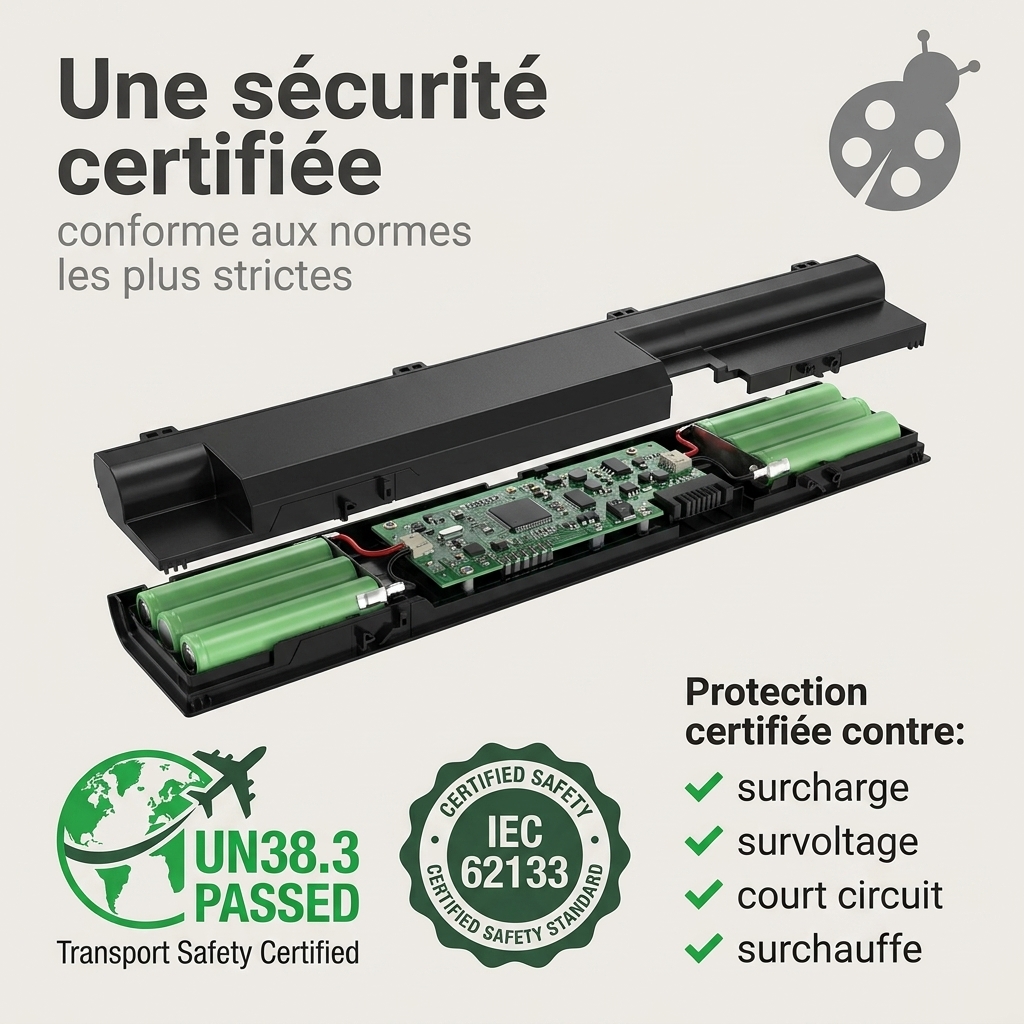 Batterie ordinateur portable hp probook 450