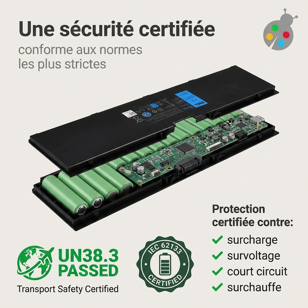 Batterie ordinateur portable dell latitude e7440