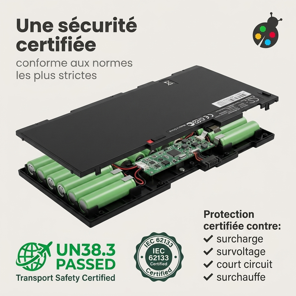 Batterie ordinateur portable hp elitebook 840