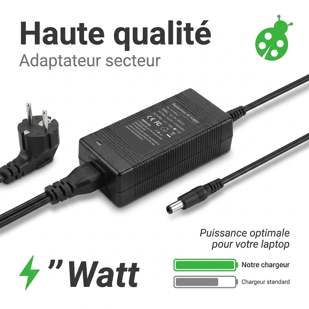 Chargeur ordinateur portable dell latitude e5440
