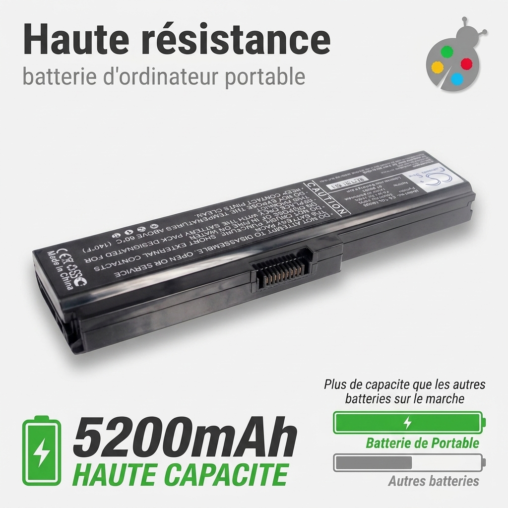 Batterie ordinateur portable toshiba satellite l770