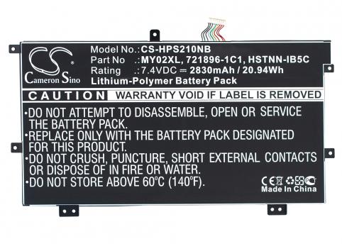 Batterie hp slatebook x2