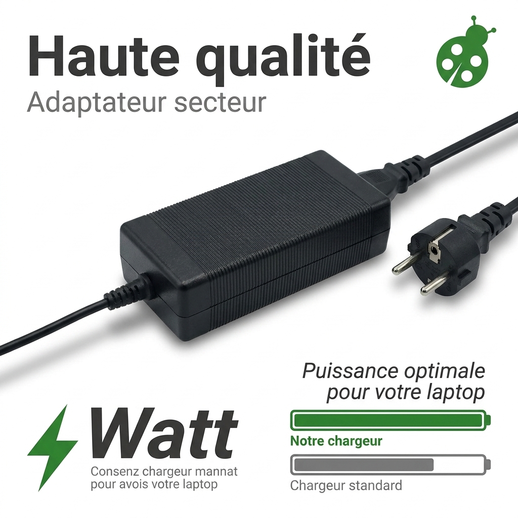 Chargeur ordinateur portable dell inspiron 5737