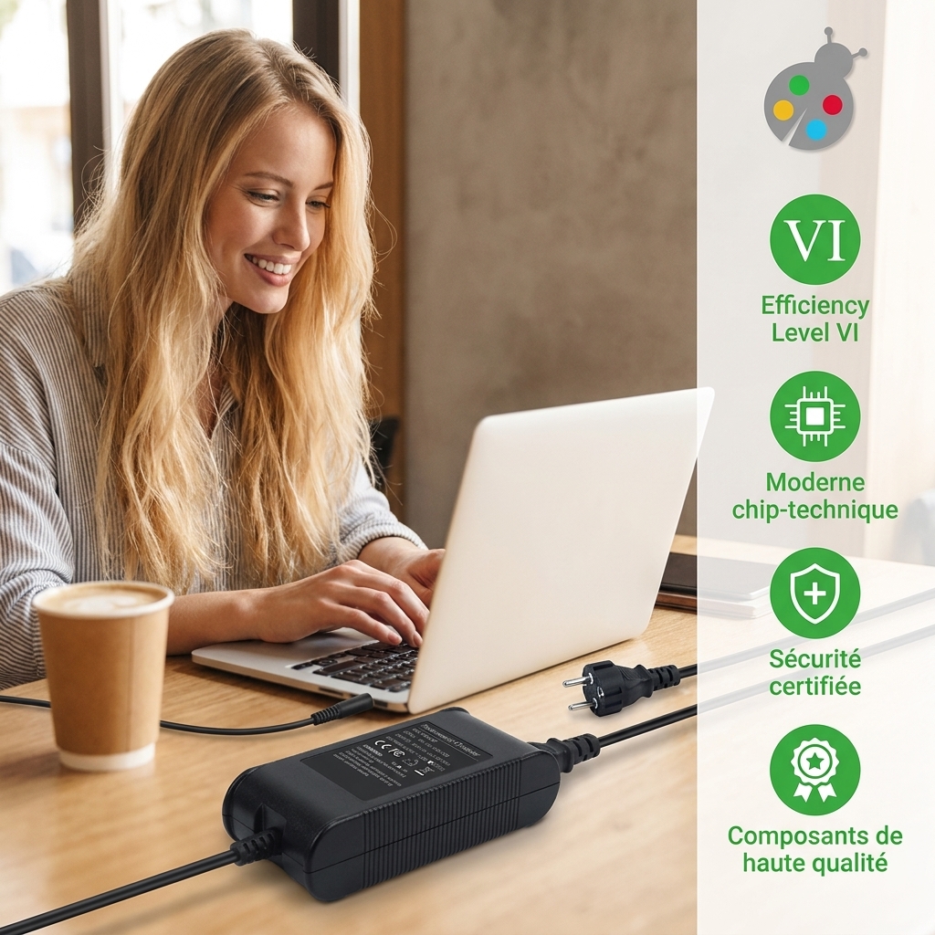 Chargeur ordinateur portable dell inspiron 5737