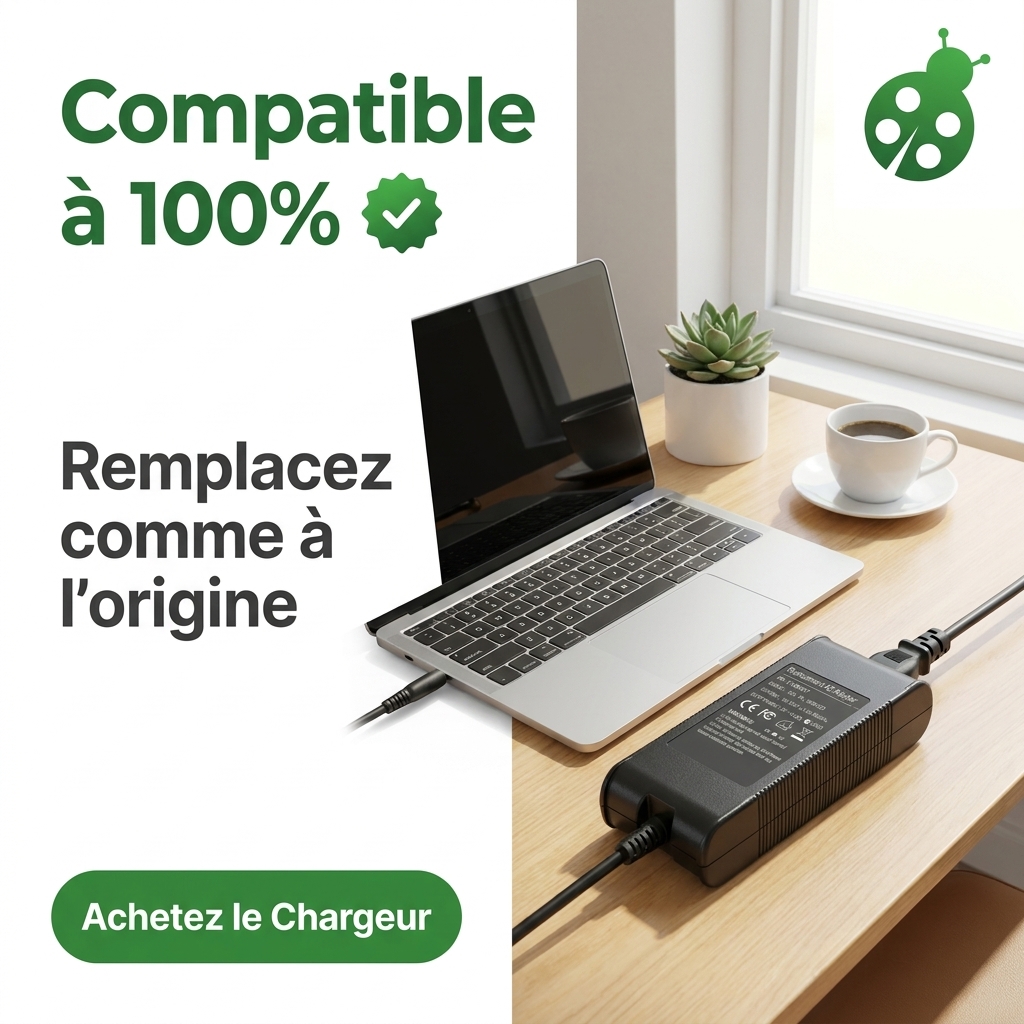 Chargeur ordinateur portable dell inspiron 5737