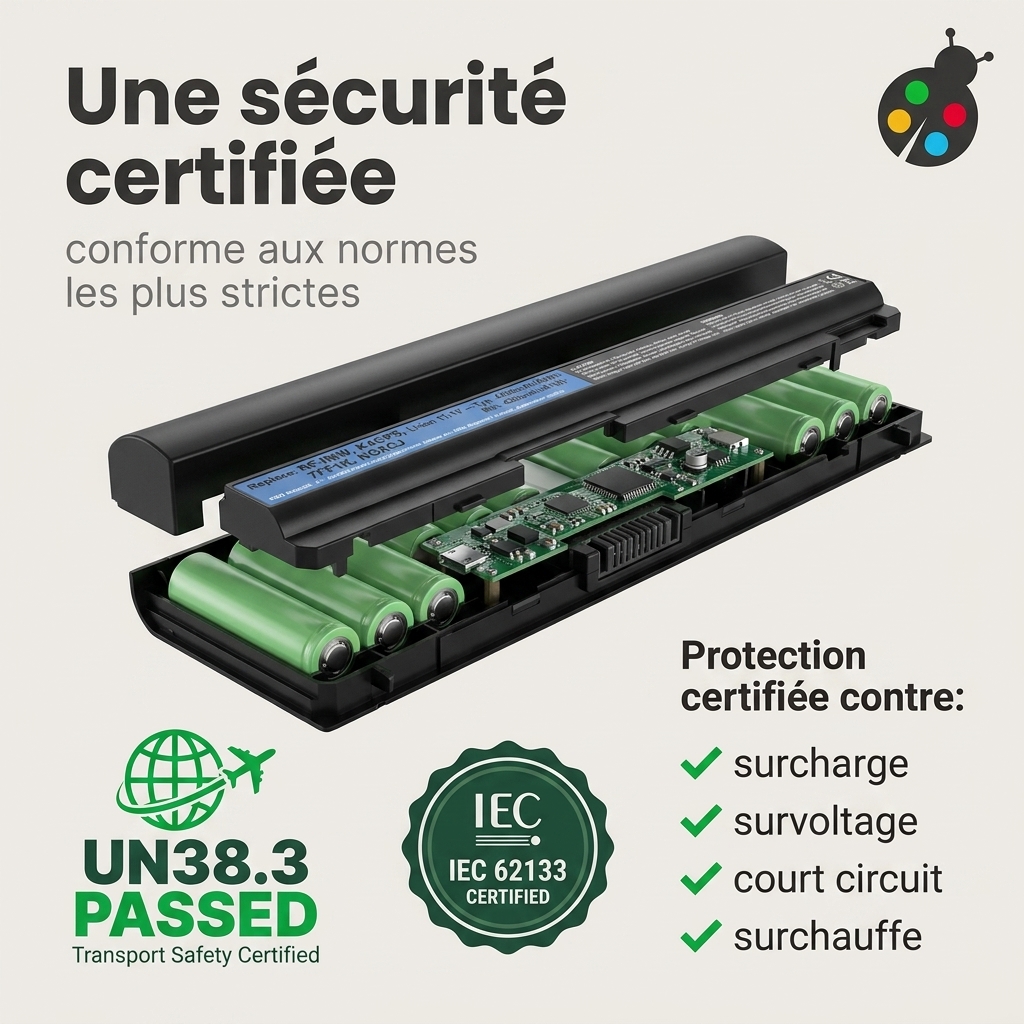 Batterie ordinateur portable dell latitude e6320
