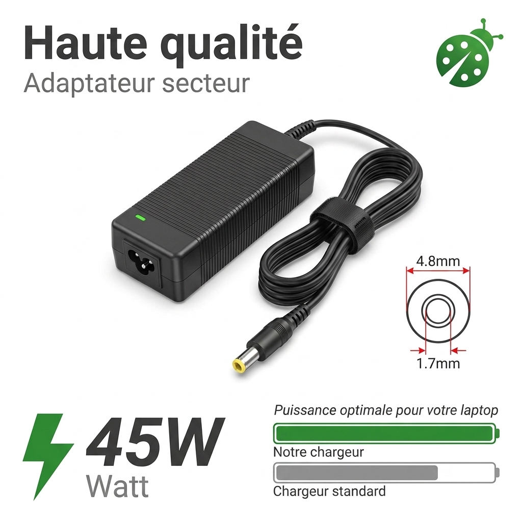 Chargeur ordinateur portable sony vaio duo 13 ultrabook 2 in 1
