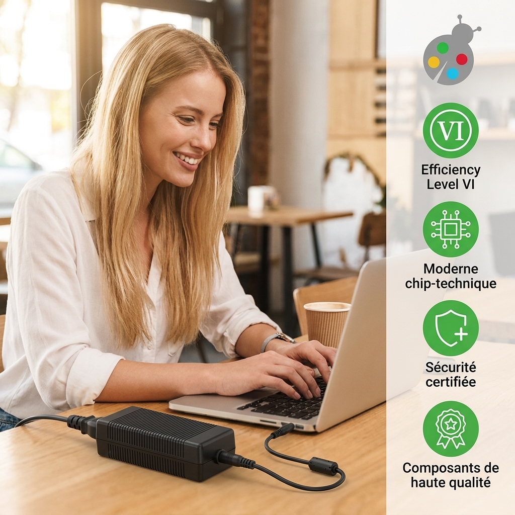Chargeur ordinateur portable dell latitude 14 7404