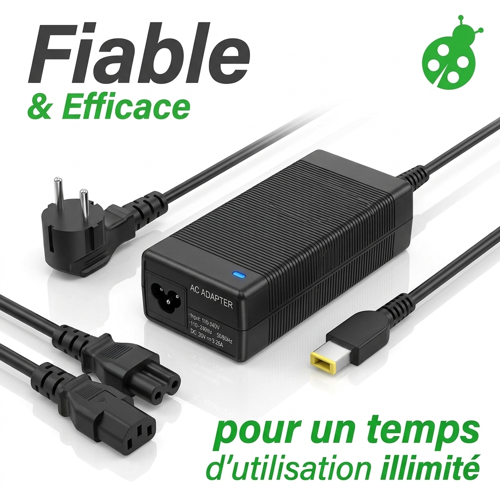 Chargeur ordinateur portable lenovo yoga 500 14
