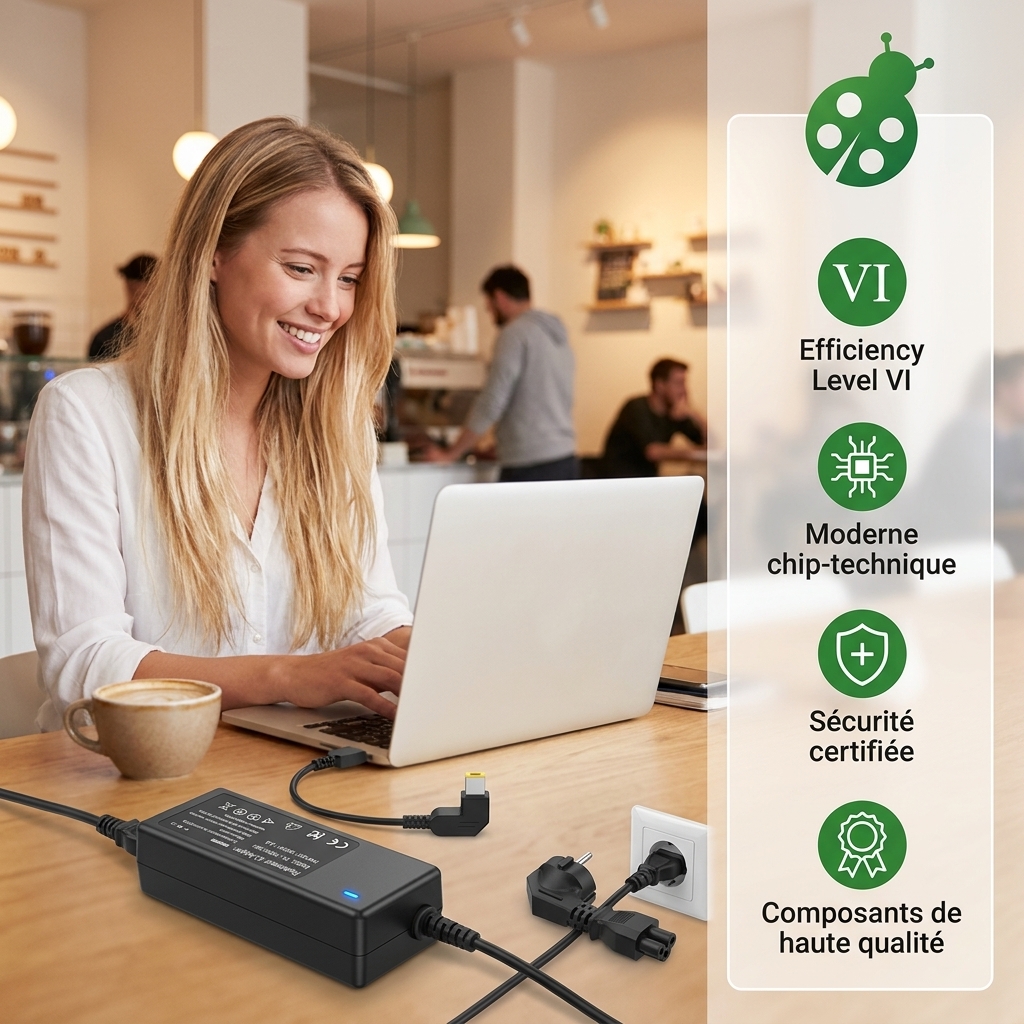 Chargeur ordinateur portable lenovo yoga 500 14