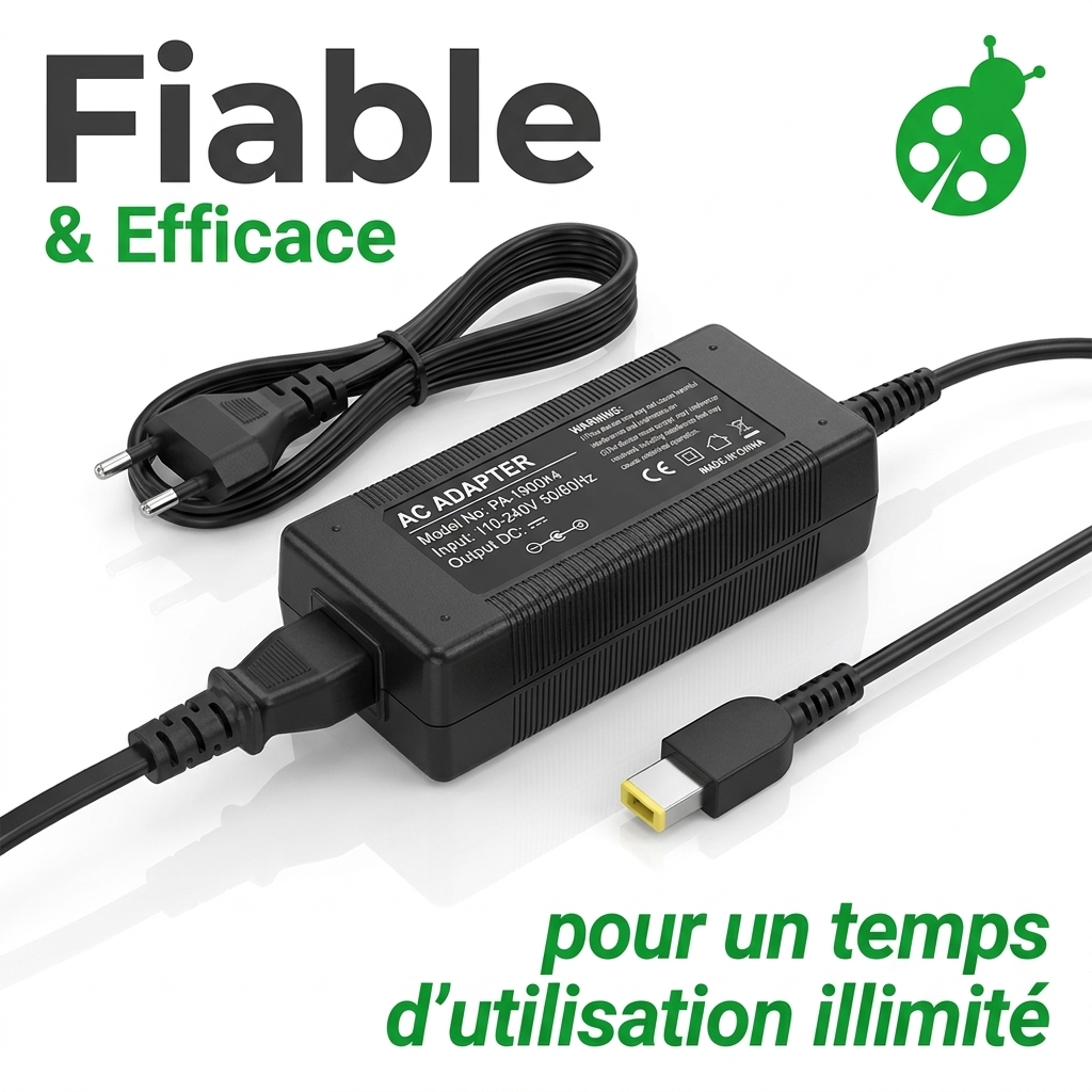 Chargeur ordinateur portable lenovo h30 05