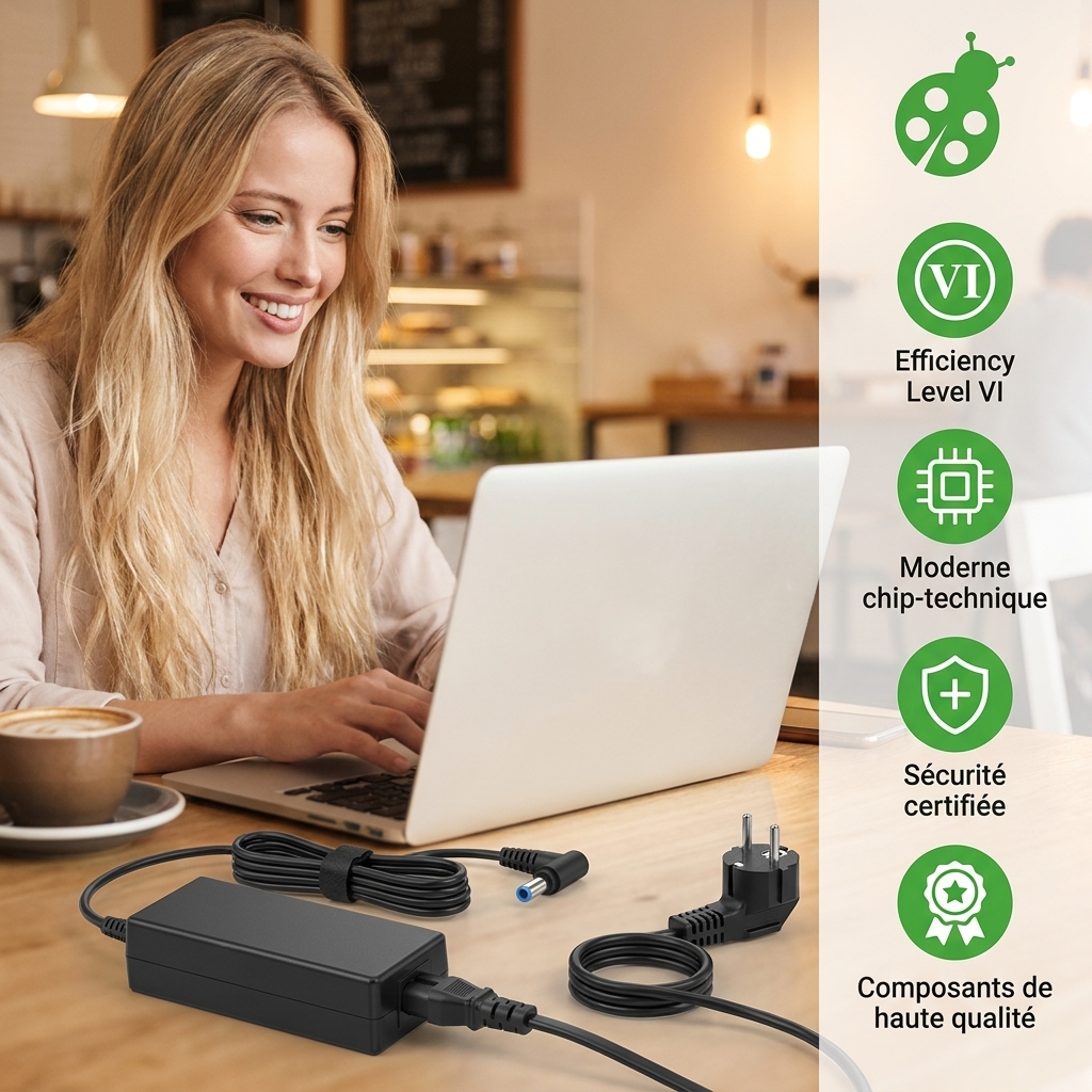 Chargeur ordinateur portable dell xps 13 9360